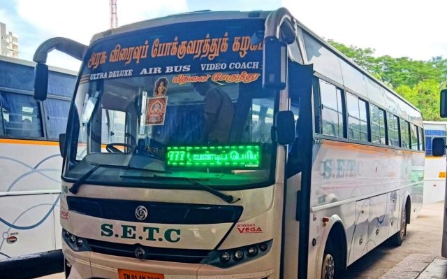 Pampa tamilnadu bus