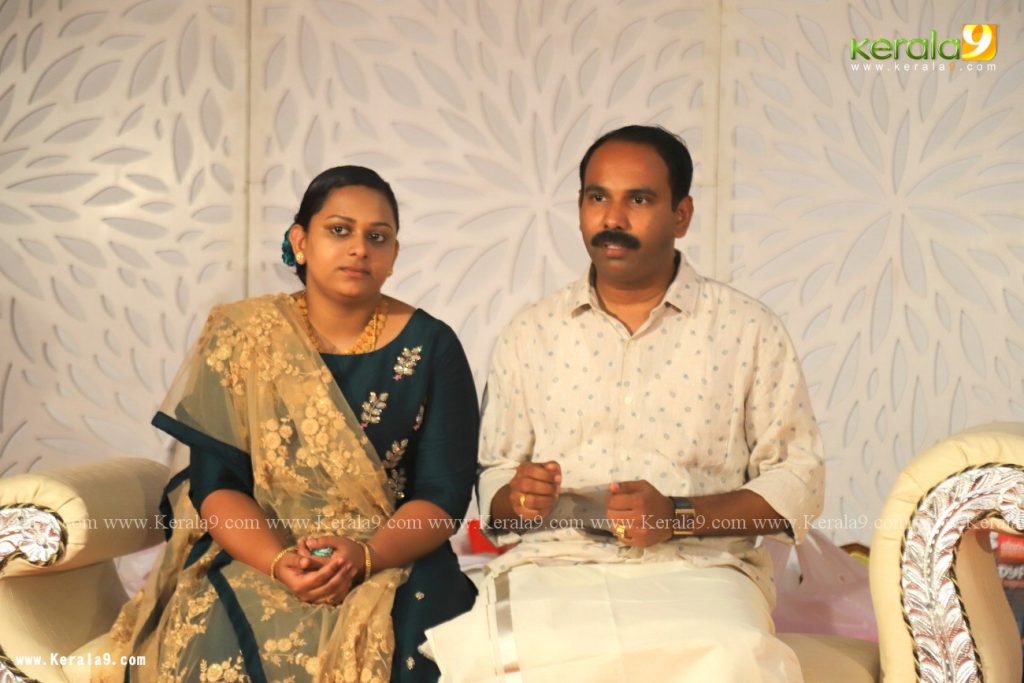 Youngest Panchayat president Reshma Mariam Roy Marriage Photos 012