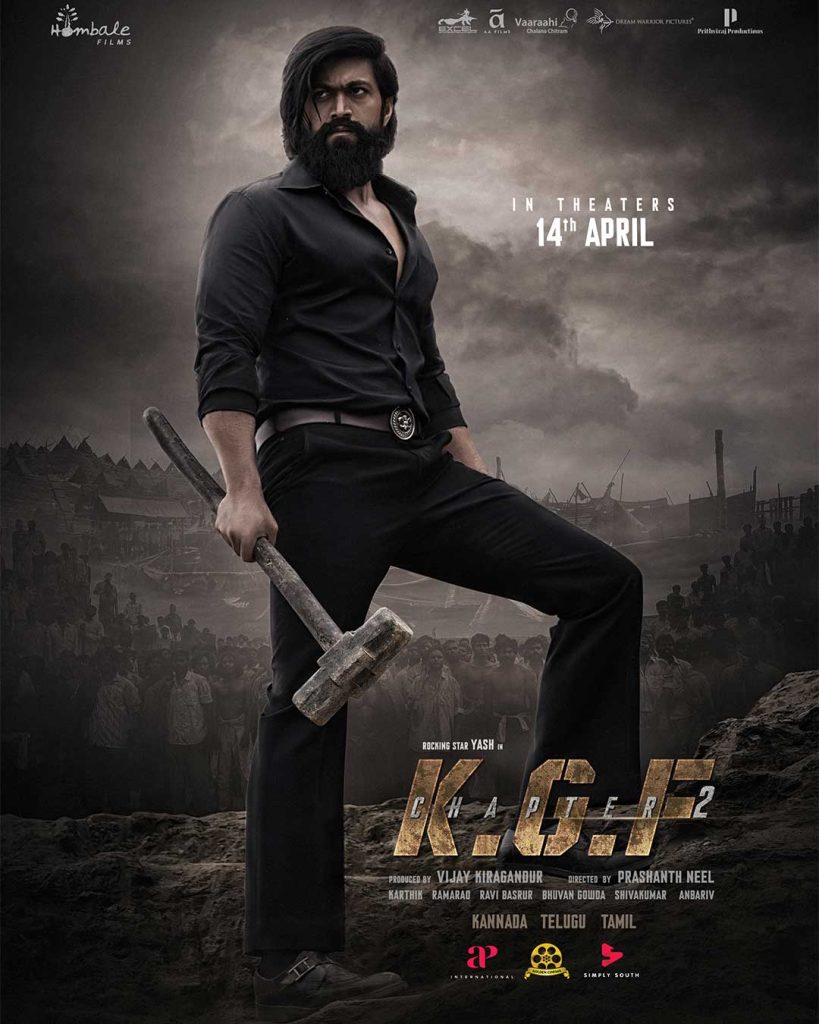 KGF: Chapter 2 (2022) Hindi [ORG DD 5.1] Full Movie 480p [500MB] | 720p [1.2GB] | 1080p [3GB] | 2160p 4K [13GB] WEB-DL UHD