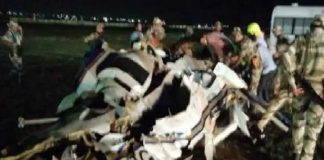 Helicopter crash