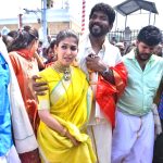 Nayanthara And Vignesh Shivan At Tirupati After Marriage Photos 003