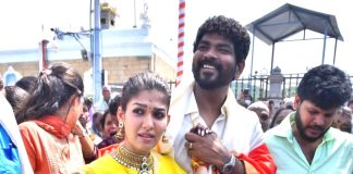 Nayanthara And Vignesh Shivan At Tirupati After Marriage Photos 003