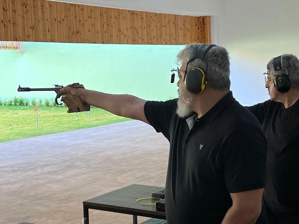 Ajith won four golds and two bronzes; The star shone in the shooting championship 1 Tamil Nadu Rifle Shooting