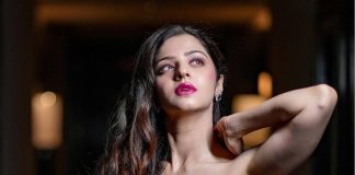 actress vedhika in fish cut gown 001