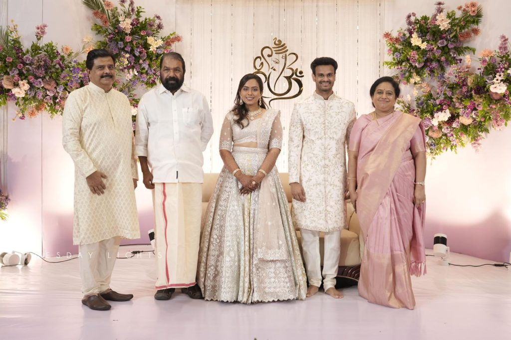 Maryland Cinemas Visakh Subramaniam Wedding engagement photos 004 - Kerala9.com Maryland Cinemas Visakh Subramaniam Wedding engagement photos 004