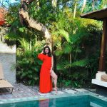 catherine tresa latest photos pool side