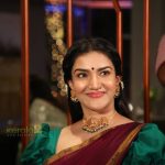 honey rose in red saree photos 612 003