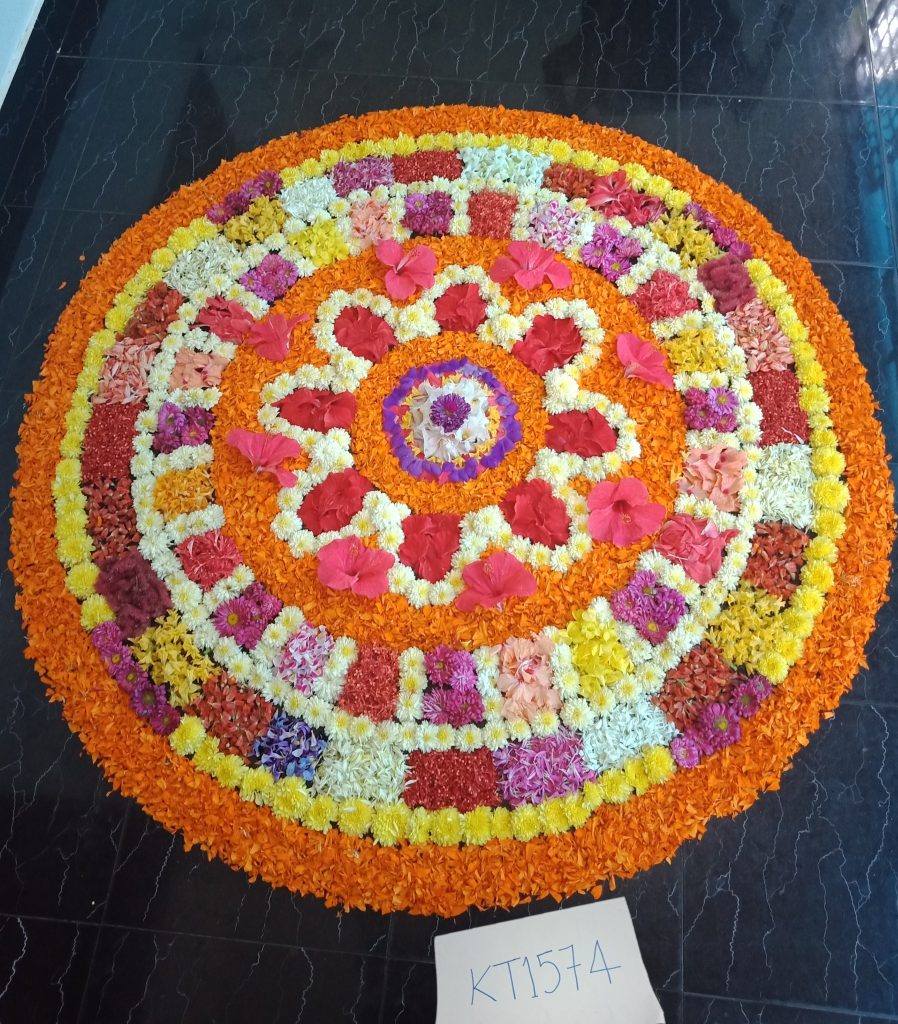 simple onam pookalam designs 2022 003