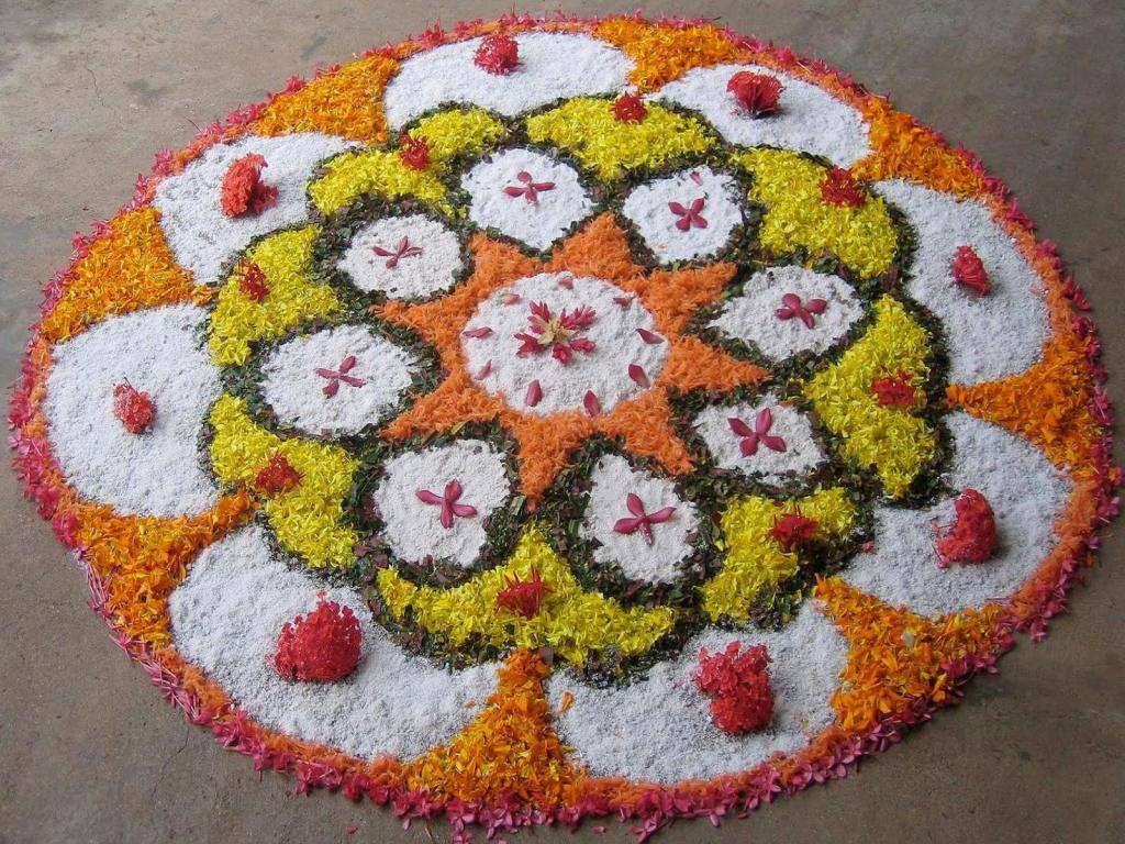 simple onam pookalam designs 2022 008