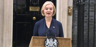 British Prime Minister Liz Truss