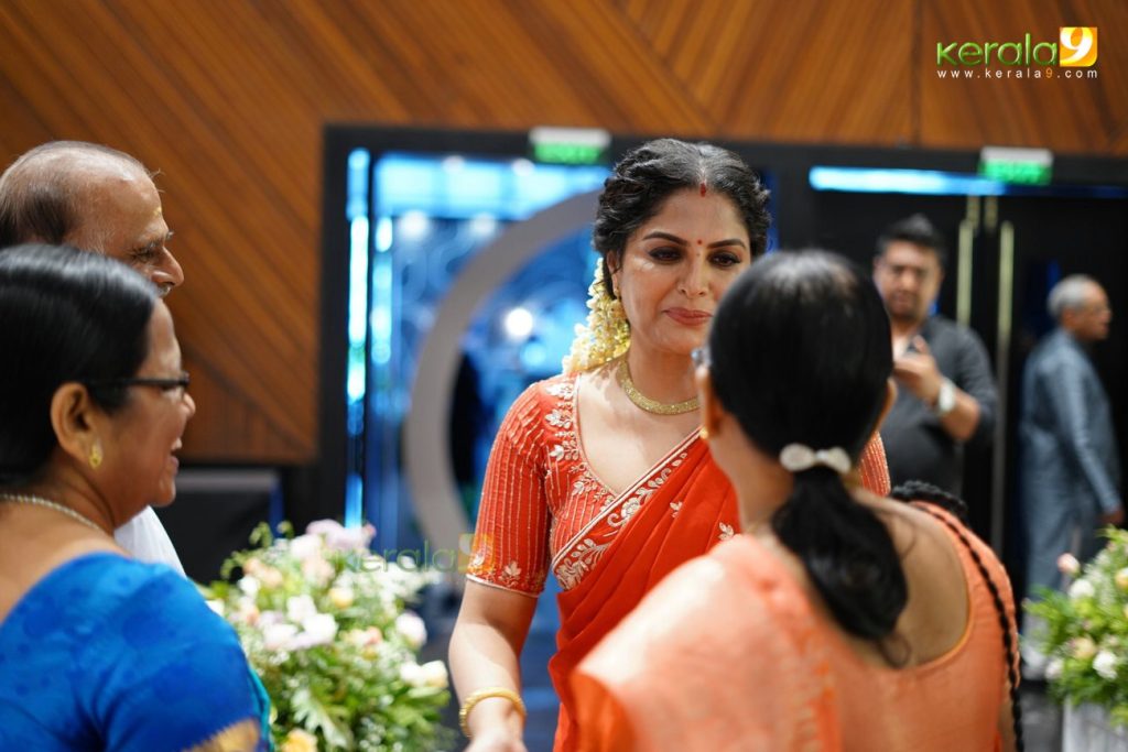 asha sharath daughter engagement photos 001