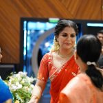 asha sharath daughter engagement photos