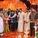 celebrities at kalyanaraman family navratri puja celebration 2022 photos