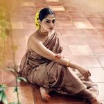 nikhila vimal saree look photos 007