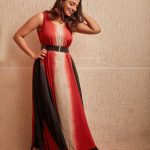 nikhila vimal in beautiful red outfit photos 002