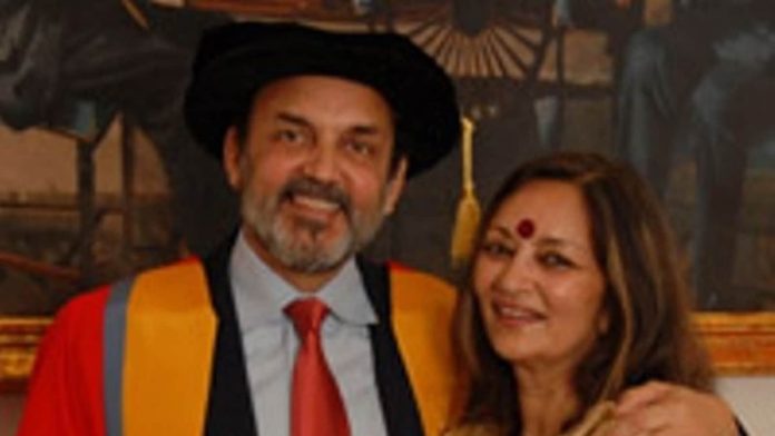 Prannoy Roy and Radhika Roy