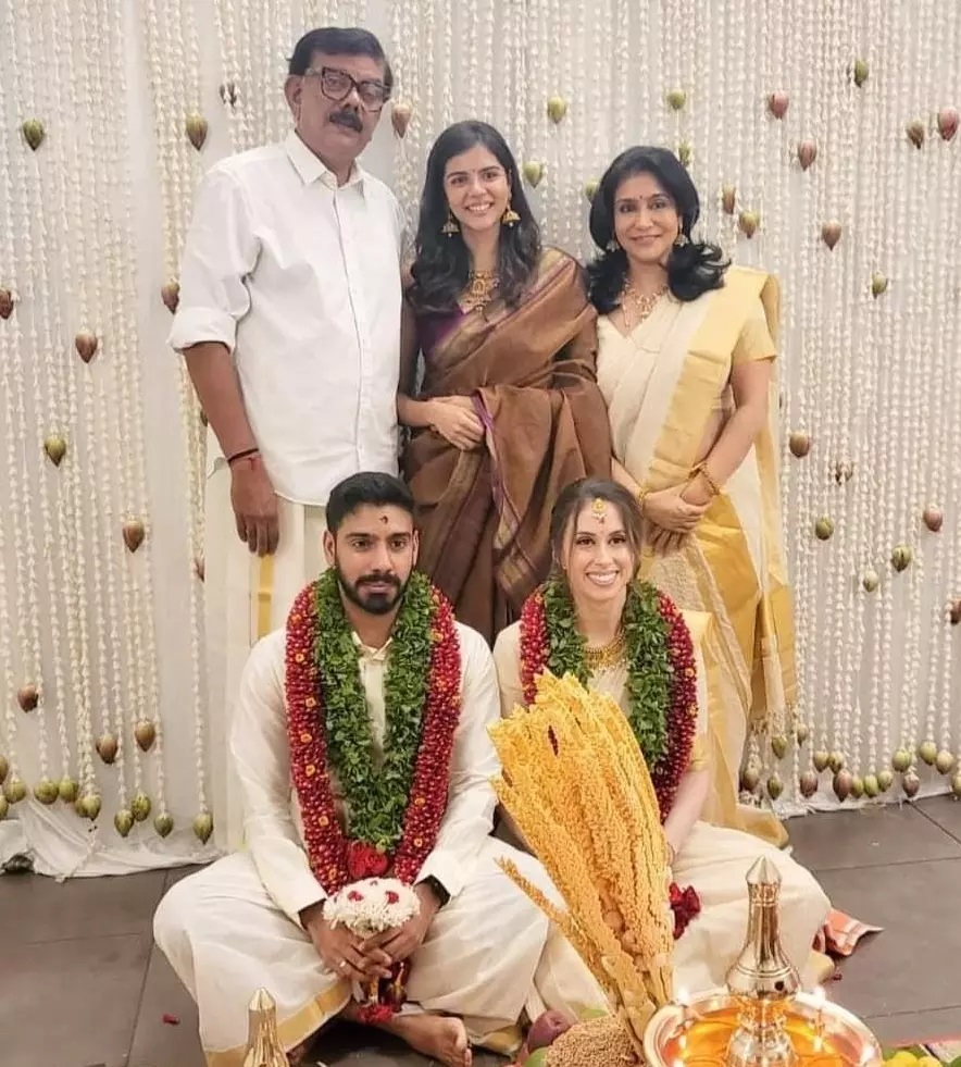 Priyadarshan and Lizzy Son Marriage pictures