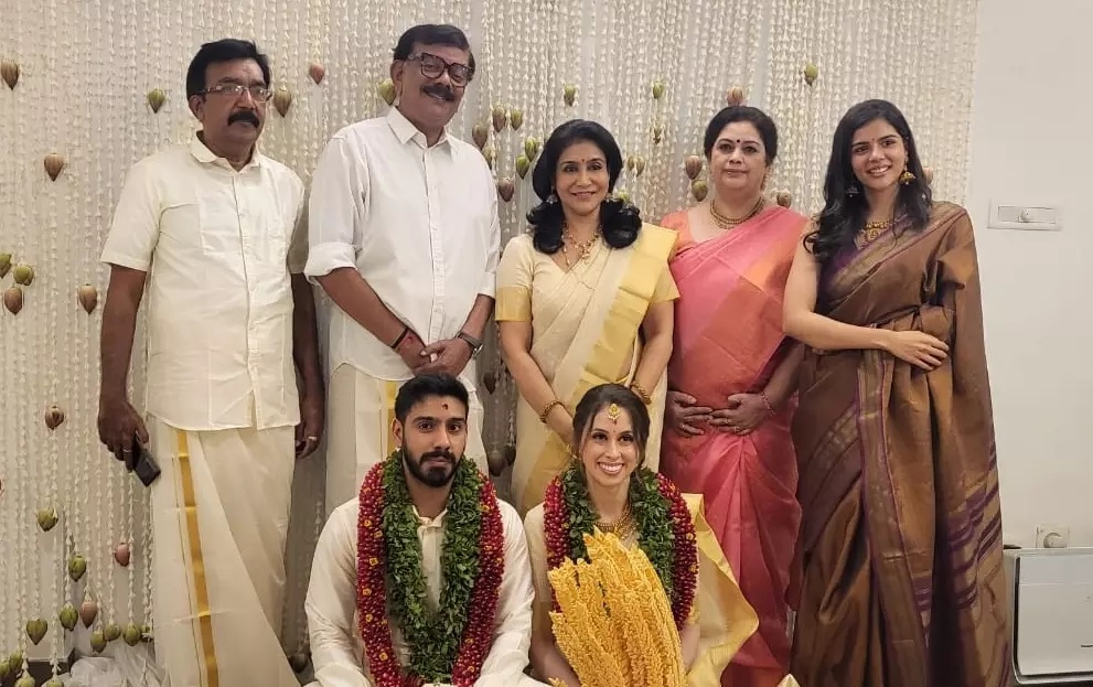 Priyadarshan and Lizzy Son Wedding images