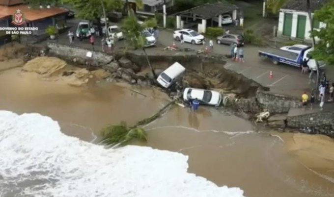 landslides in Brazil
