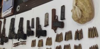 weapons found in Assam