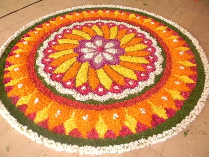 onam pookalam simple designs 2023 002