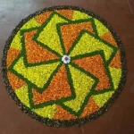 onam pookalam simple designs 2023