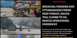 HIMACHAL PRADESH AND UTTARAKHAND UNDER RAIN THREAT, DEATH TOLL CLIMBS TO 66, RESCUE OPERATIONS UNDERWAY 1