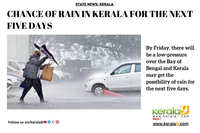 CHANCE OF RAIN IN KERALA FOR THE NEXT FIVE DAYS 1