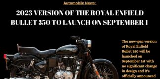 2023 VERSION OF THE ROYAL ENFIELD BULLET 350 TO LAUNCH ON SEPTEMBER 1: LET'S CHECK OUT THE DESIGN, PRICE AND FEATURES DETAILS 1