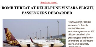 Add a headingBomb Threat at Delhi Pune Vistara Flight, passengers deboarded at IGI Airport 1