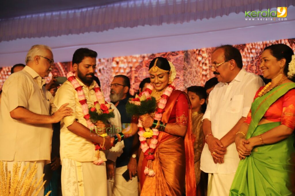 BJP leader AN Radhakrishnan daughter wedding photos 003