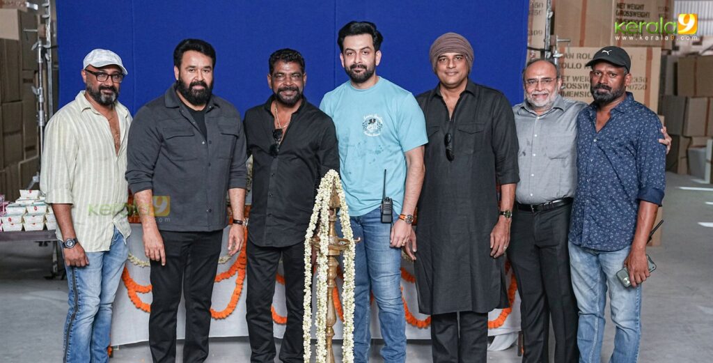 Big-Budget Movie L2: Empuraan Pooja Held in Delhi Photos 2 Empuraan movie pooja photos
