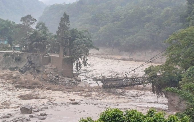 Sikkim flash flood