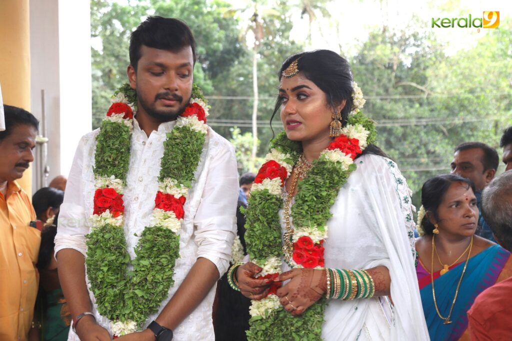 haritha g nair marriage photos 009