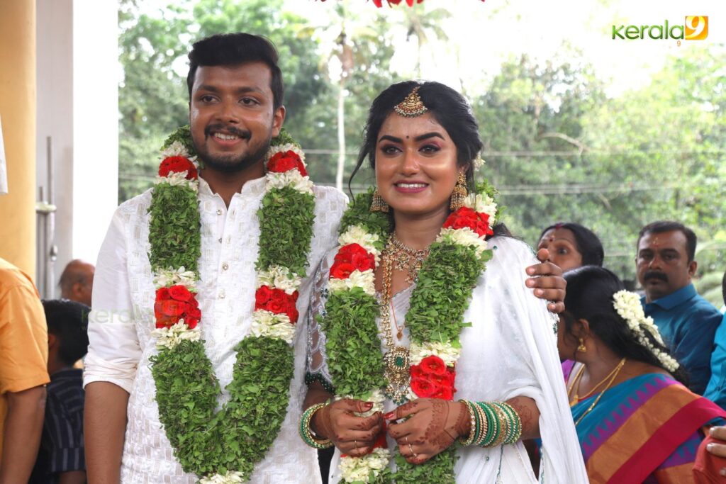 haritha g nair marriage photos 011