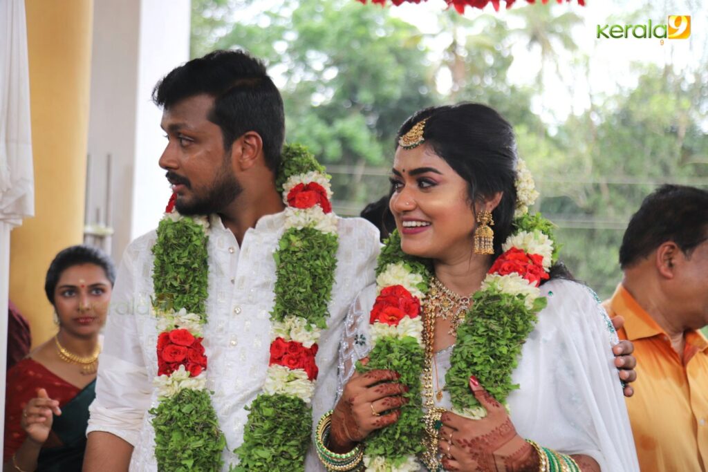 haritha g nair marriage photos 016