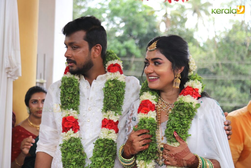 haritha g nair marriage photos 017