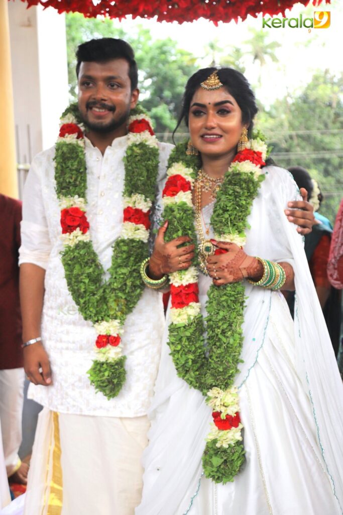 haritha g nair marriage photos 024