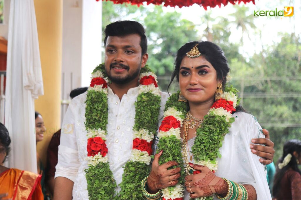 haritha g nair marriage photos 025
