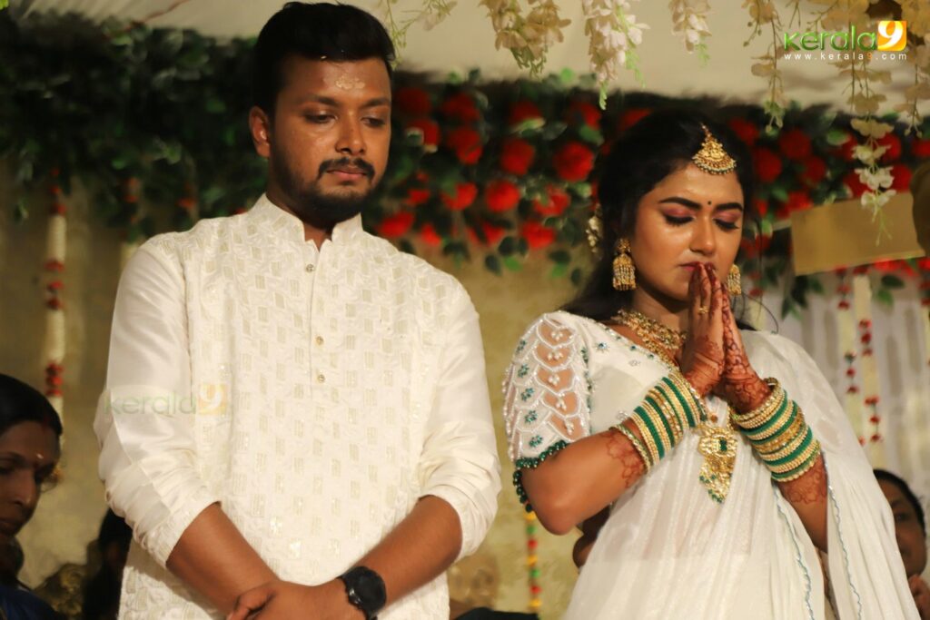 haritha g nair marriage photos 026