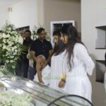 meera jasmine father funeral photos 001