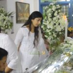 meera jasmine father funeral photos 016