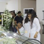 meera jasmine father funeral photos