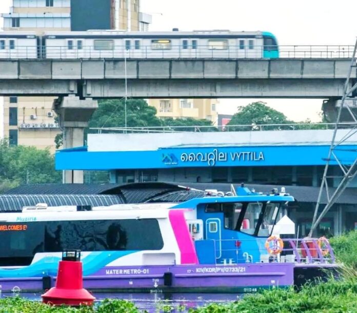 water metro kochi