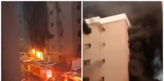Flat Kuwait fire