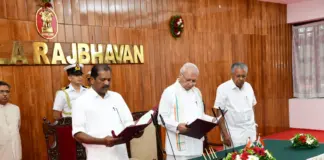 OR Kelu took oath as minister and assumed office