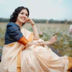 gayathri suresh kerala saree photos