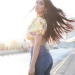 deepti sati in jeans and printed crop top dress photos 006