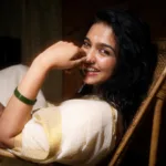 mamitha baiju in kerala saree photos 012
