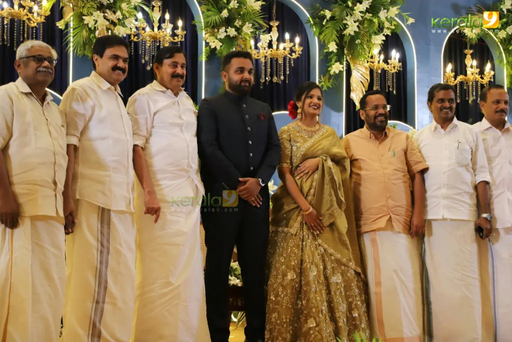 Jose K Mani Daughter Rithika wedding reception 007 - Kerala9.com Jose K Mani Daughter Rithika wedding reception 007